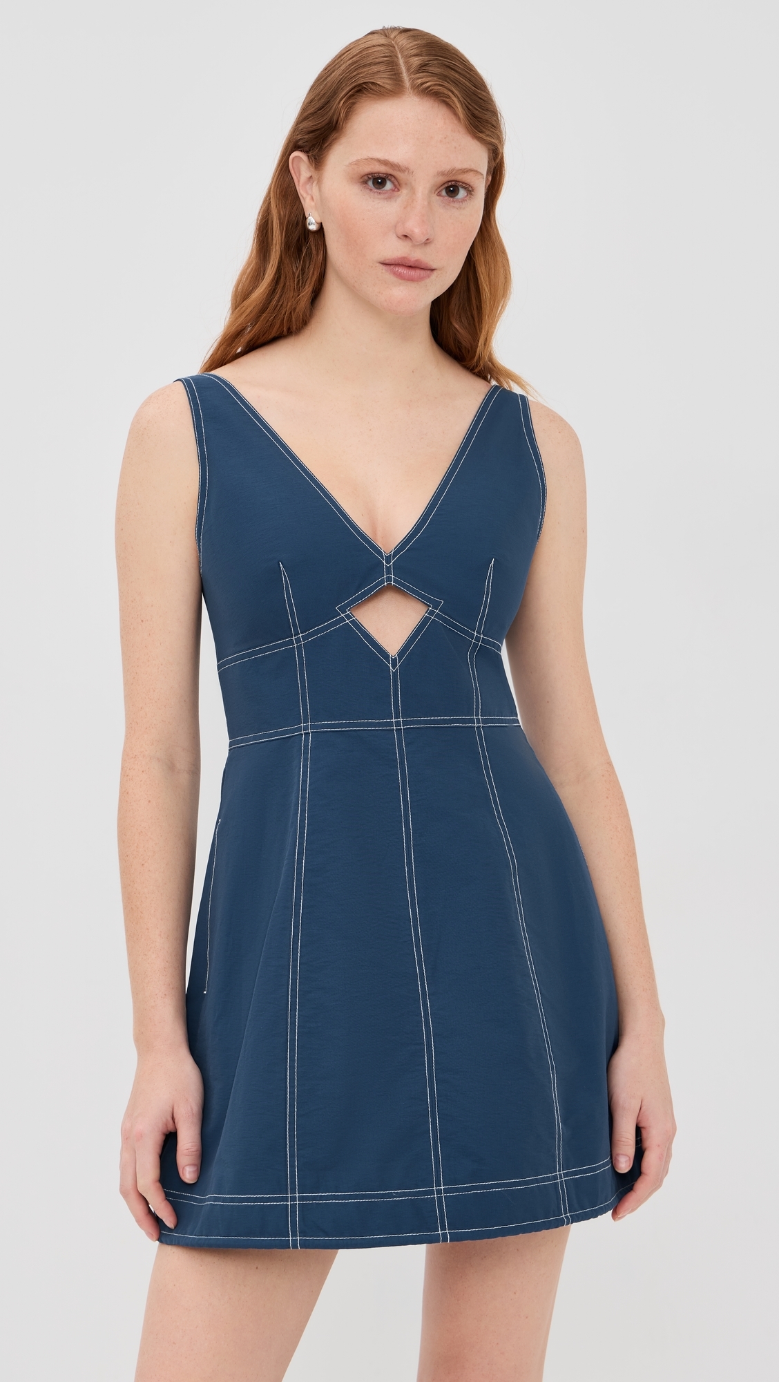 Renee Mini Dress Dark Indigo