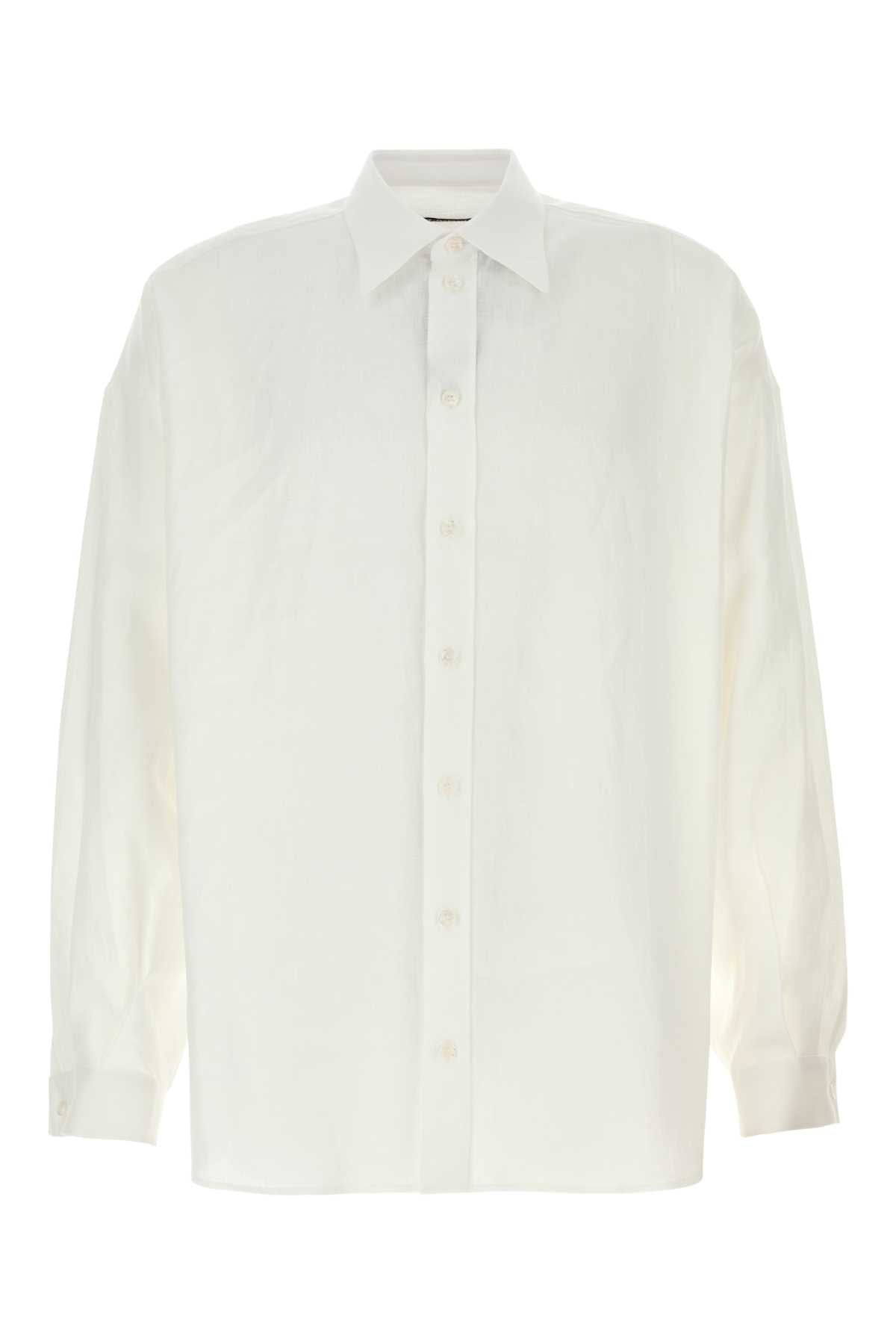 Linen Shirt — White