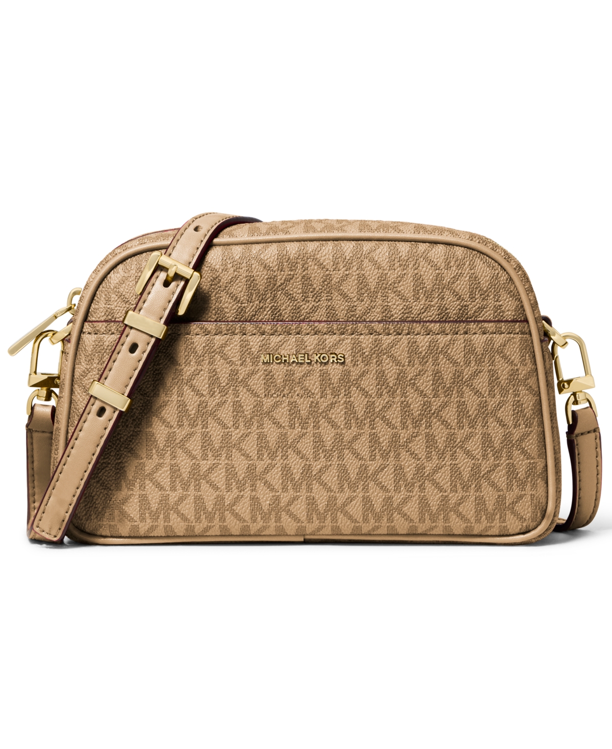 Jet Set Small Camera Crossbody Bag - Husk