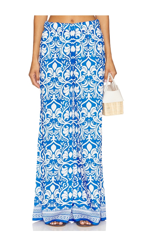 Alice + Olivia HOSE KEEGAN in Blue. Größe XL. Also in L, M