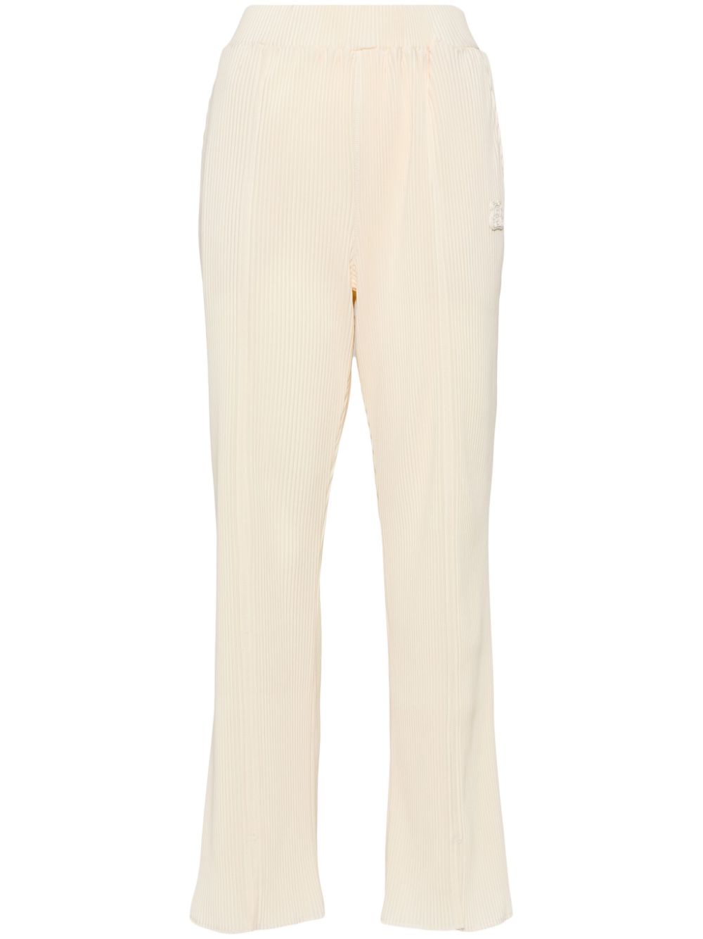 Straight-leg track pants - Black