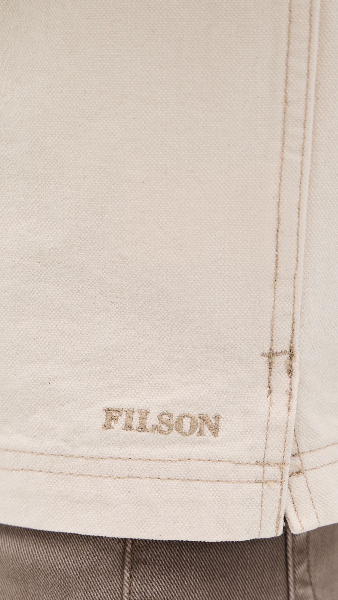 Jac Rustic Canvas Shirt Natural Seed
