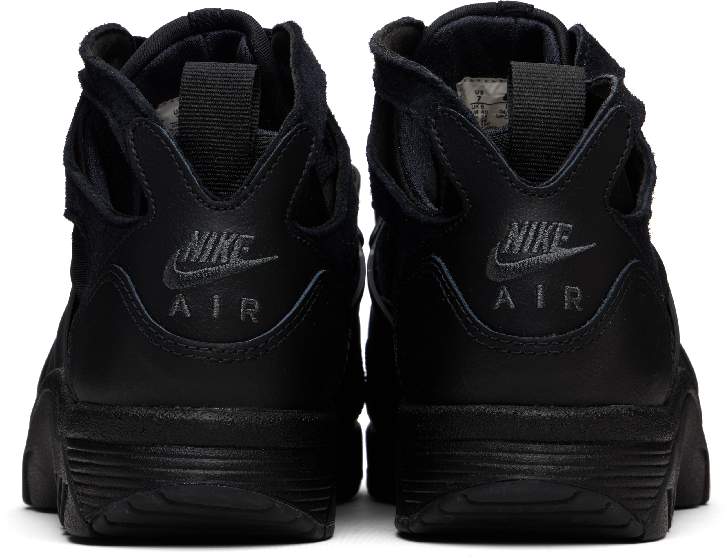 Black Air Trainer Huarache Sneakers