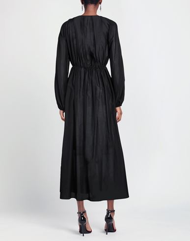 Woman Maxi dress Black Size 1 Organic cotton, Ahimsa silk