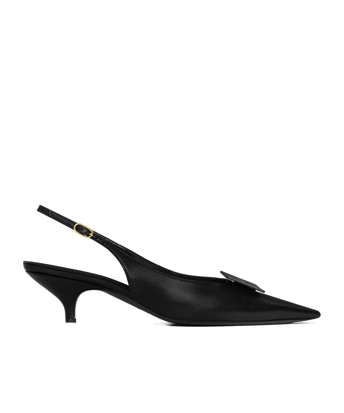 SIGNATURE - SLINGBACK WITH LABEL  IN LAMBSKIN