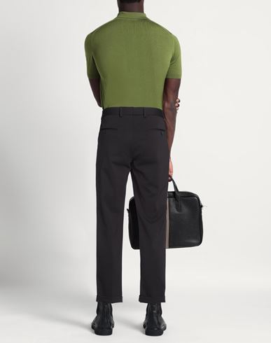 Man Pants Black Size 28 Cotton, Polyamide, Elastane