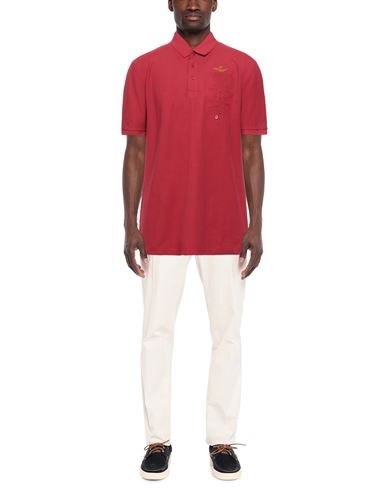 Man Polo shirt Red Size M Cotton