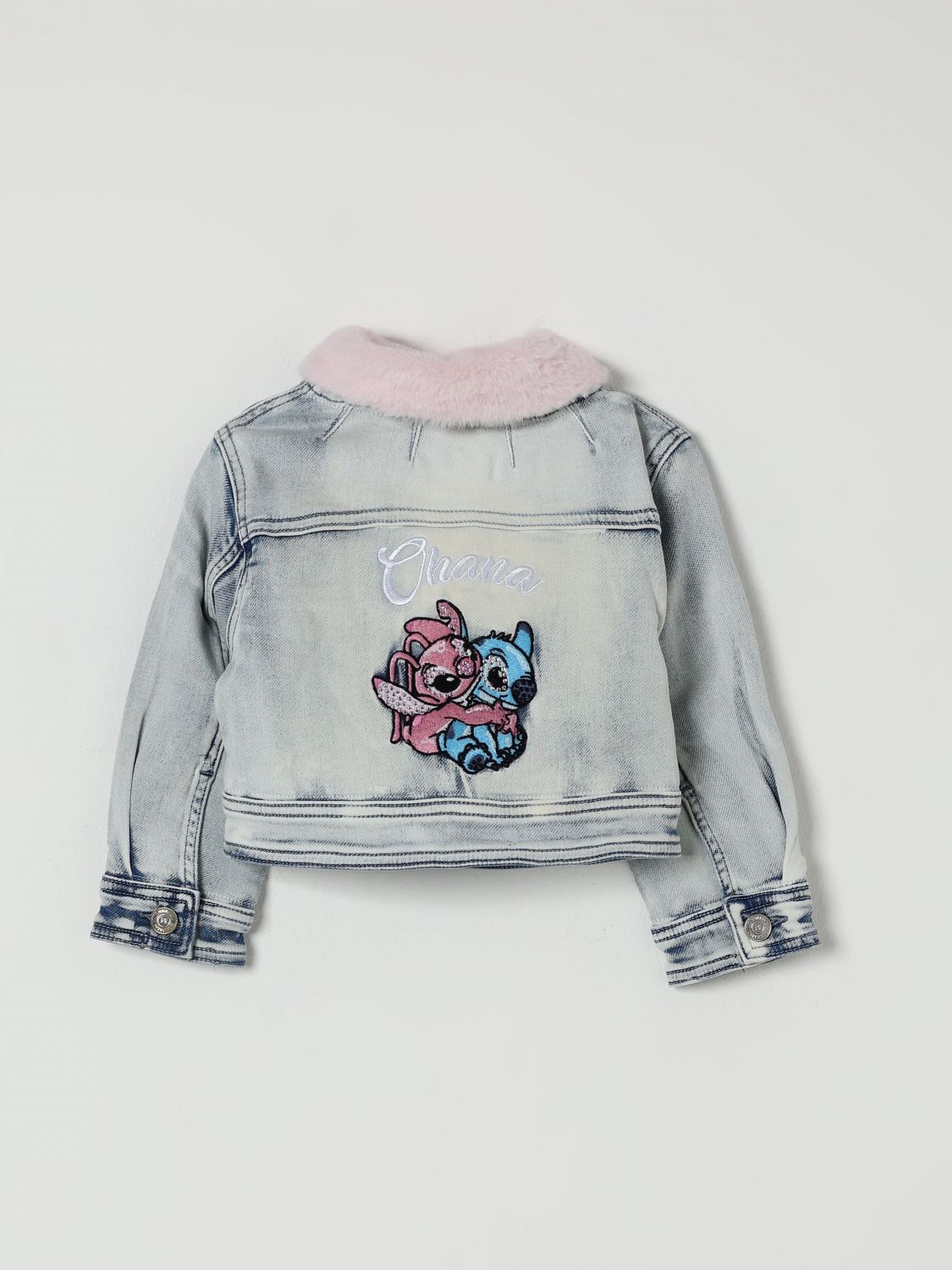 X Disnry Stitch denim jacket - Blue