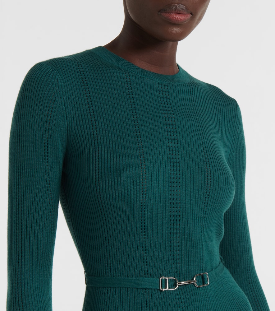 Imagene wool midi dress