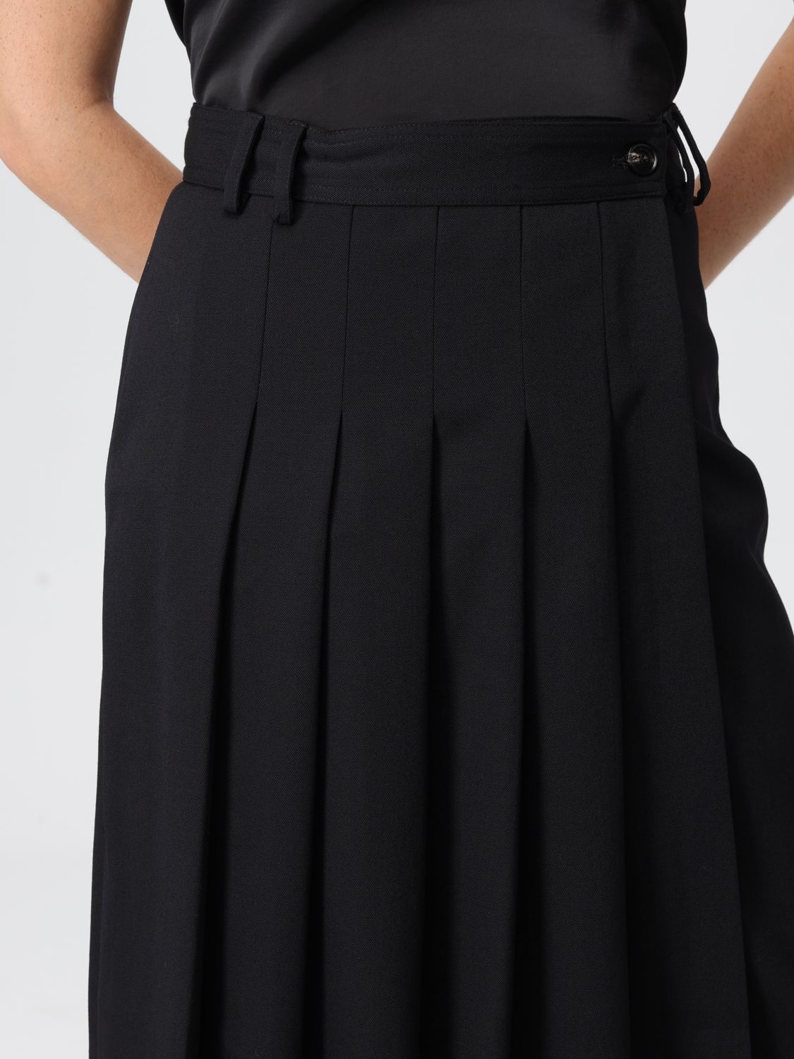 Skirt Woman color Black