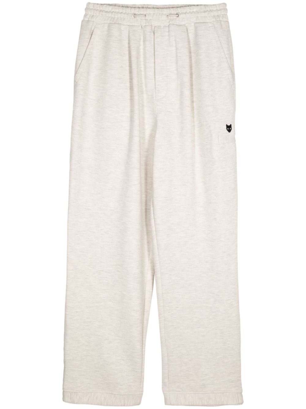 Panther wide-leg track pants - Grey