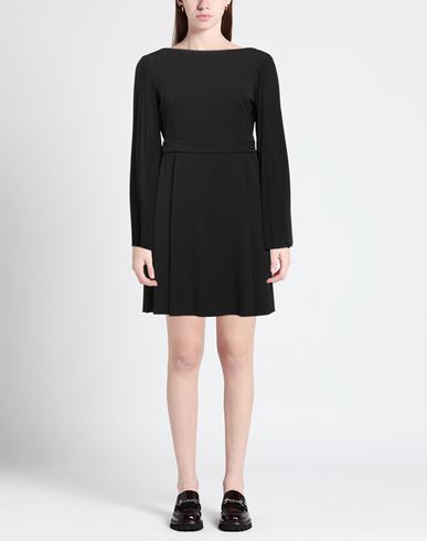Woman Mini dress Black Size 8 Polyester, Elastane