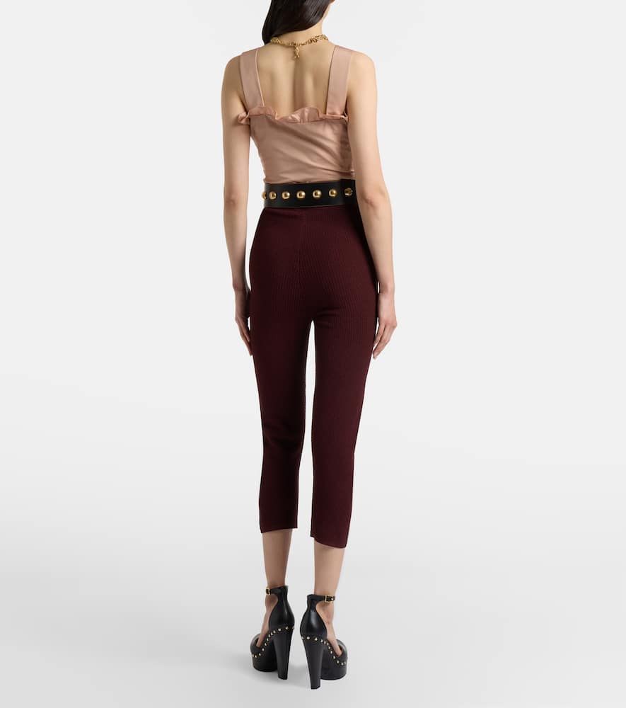 Chloé Knitted capri pants