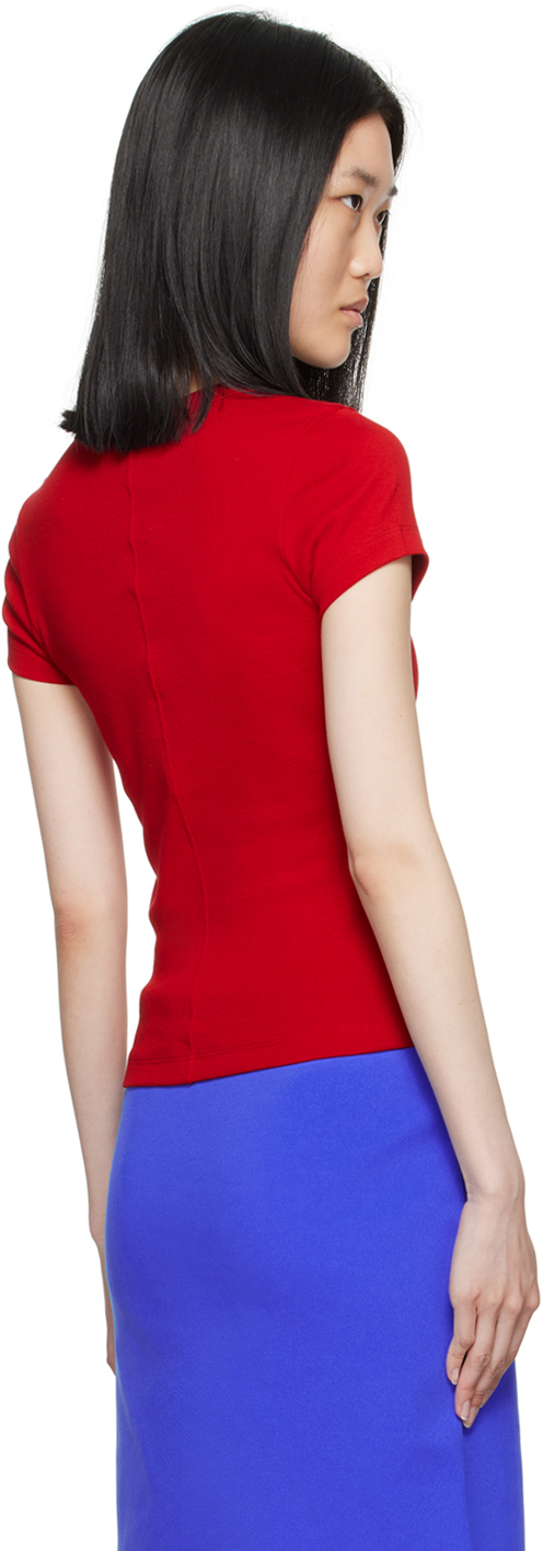 FLORE FLORE Red Car Baby T-Shirt