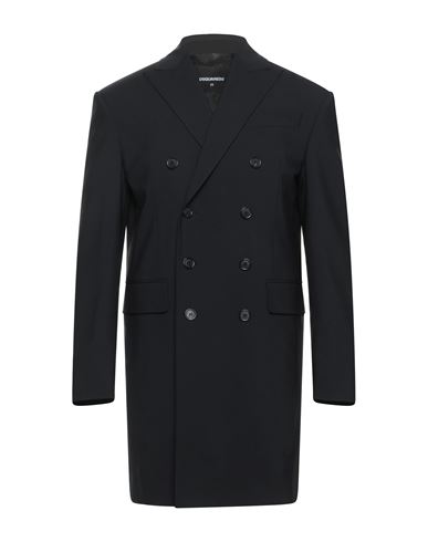 Man Overcoat Black