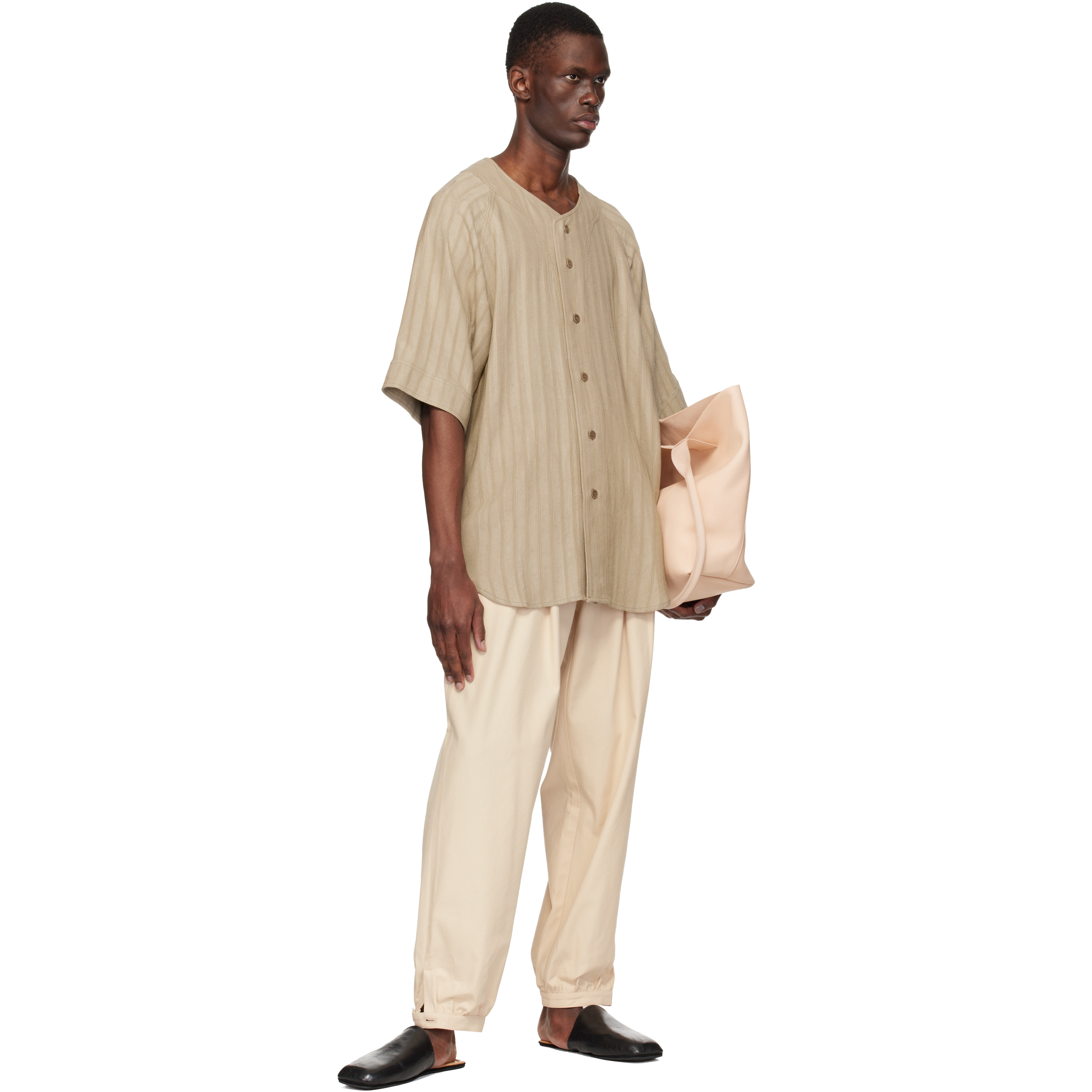 Beige Baseball Shirt