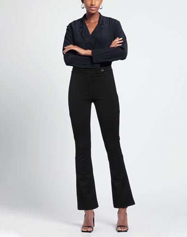 Woman Pants Black Size XL Viscose, Polyamide, Elastane