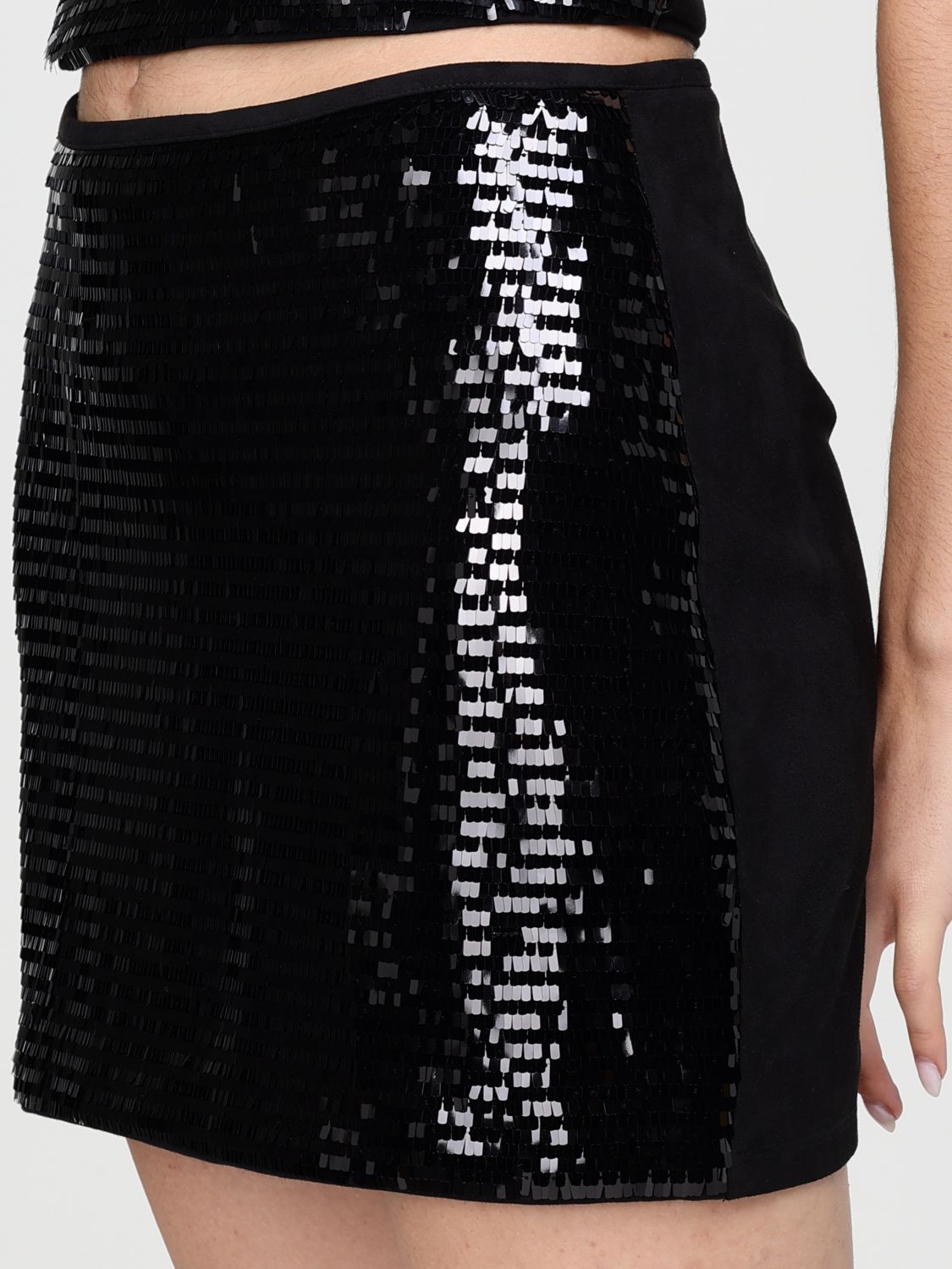 Skirt Woman color Black