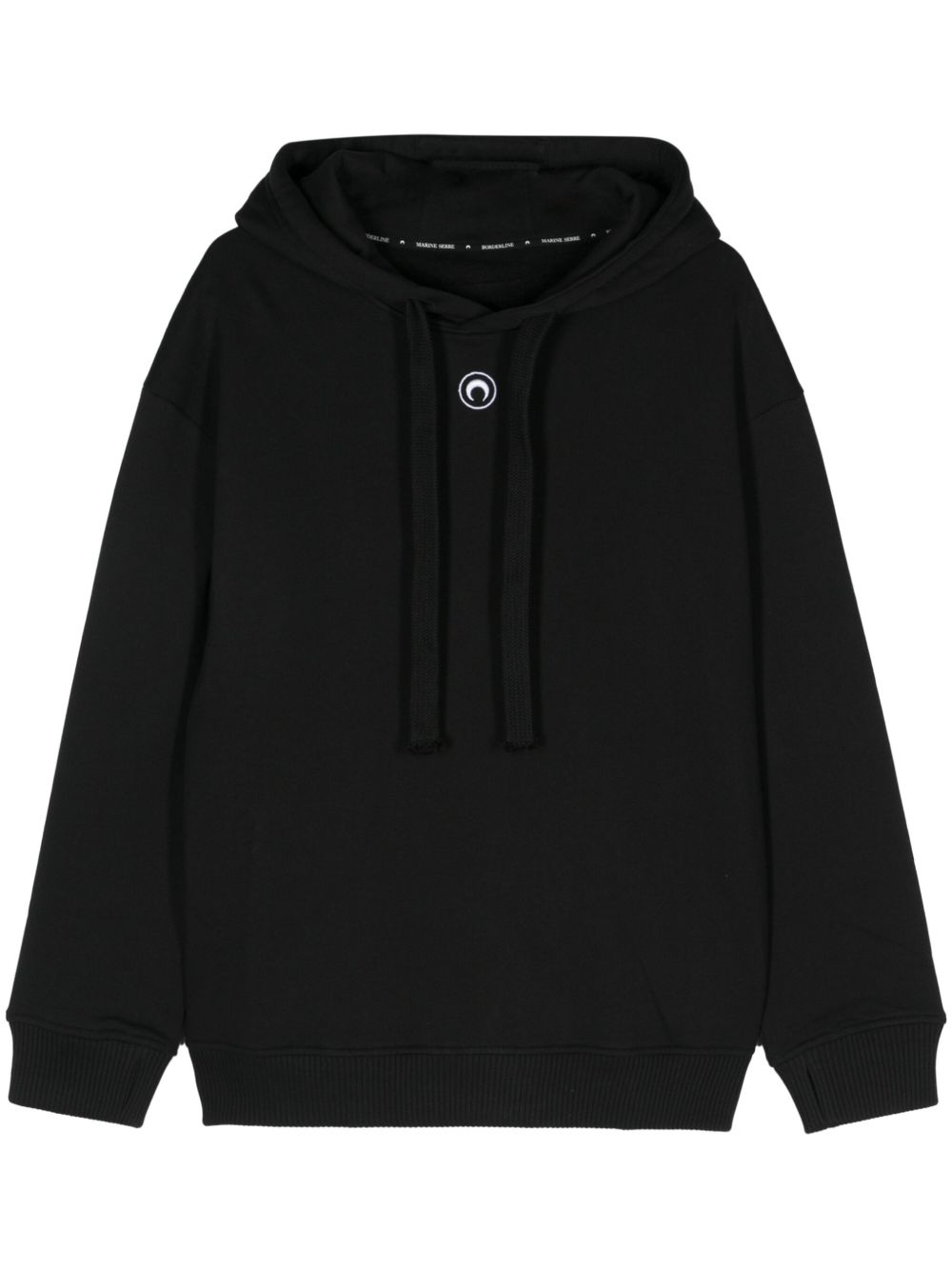 Moon cotton hoodie