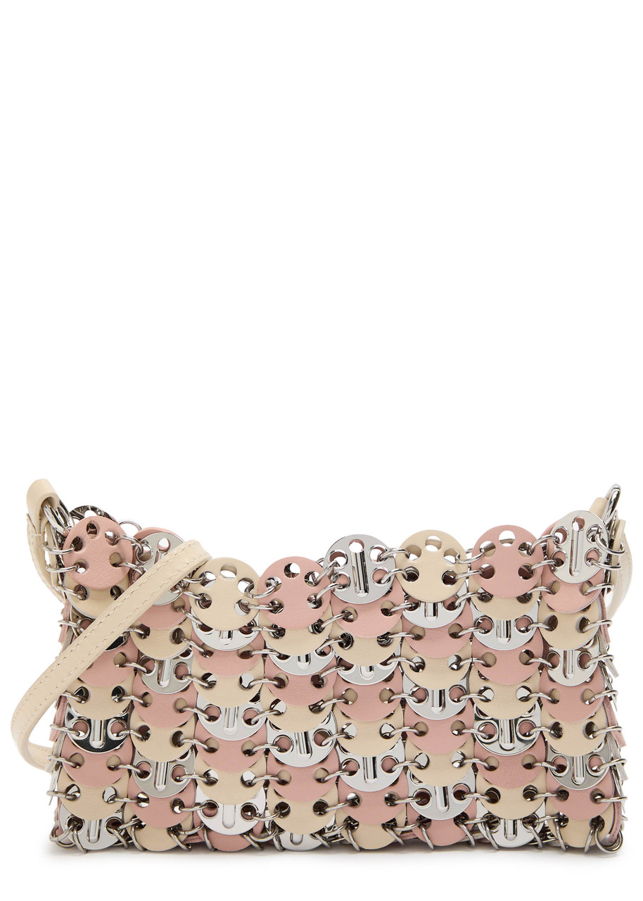 Disc Two-tone Cross-body bag