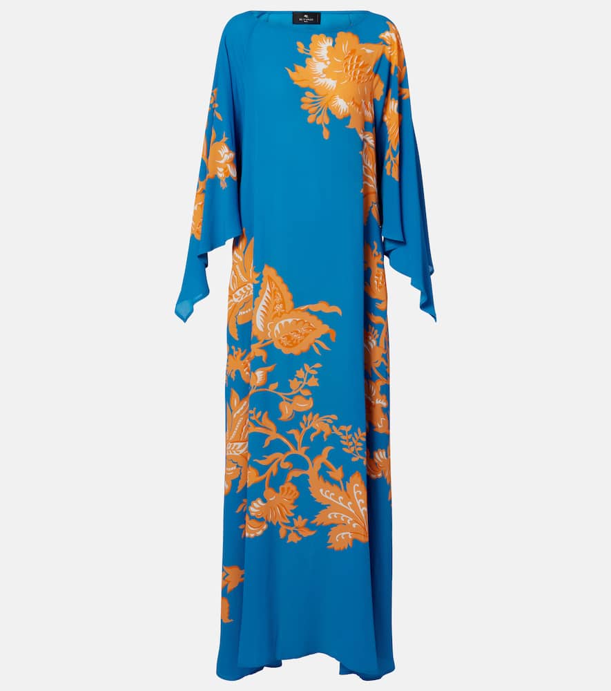 Printed maxi dress