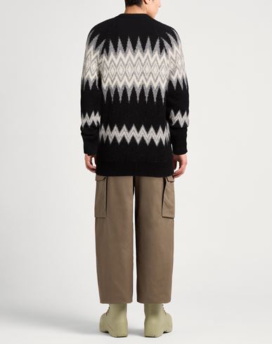 Man Sweater Black Size 40 Cashmere, Silk, Polyester