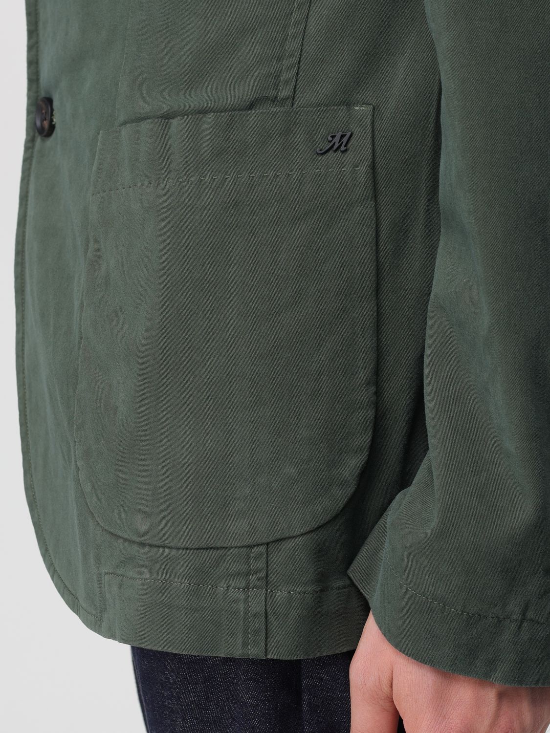 Jacket Men color Green