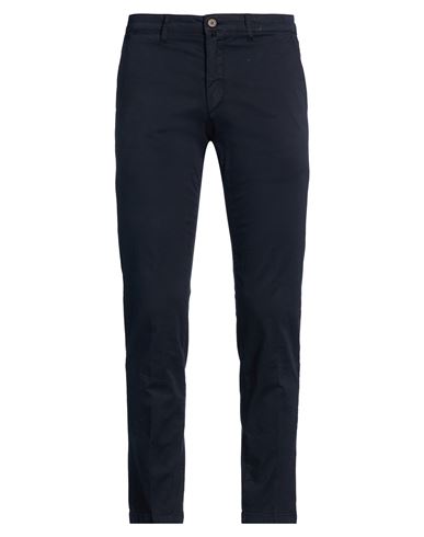 Man Pants Midnight blue Size 40 Cotton, Elastane