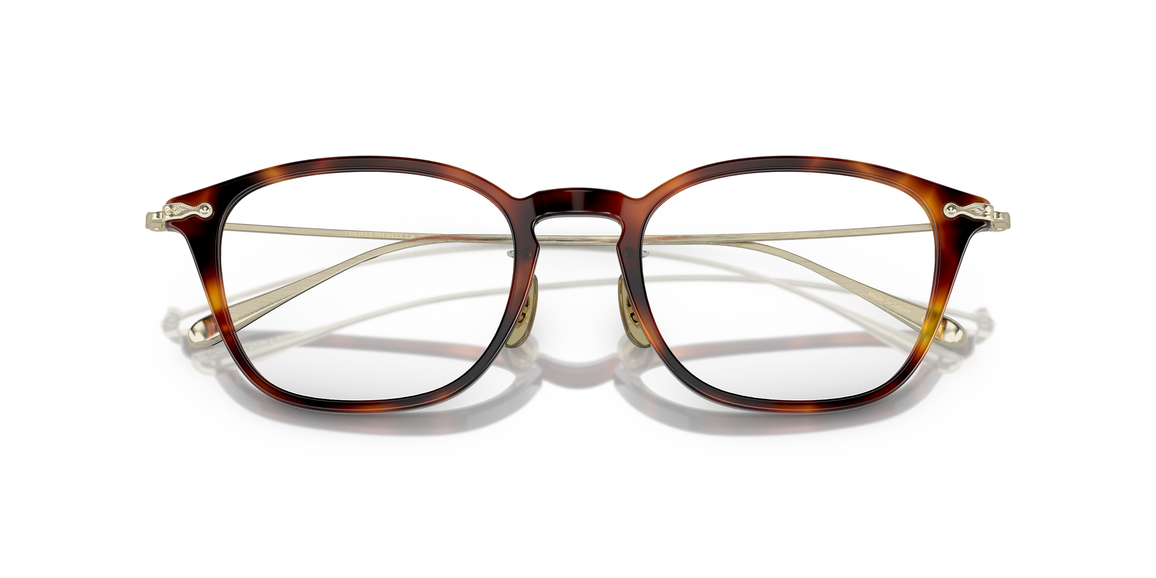 Oliver Peoples Unisex Oliver Peoples OV5371D WINNETT 1007 Montature da vista Acetato Tartaruga Trasparente Squadrata Normale