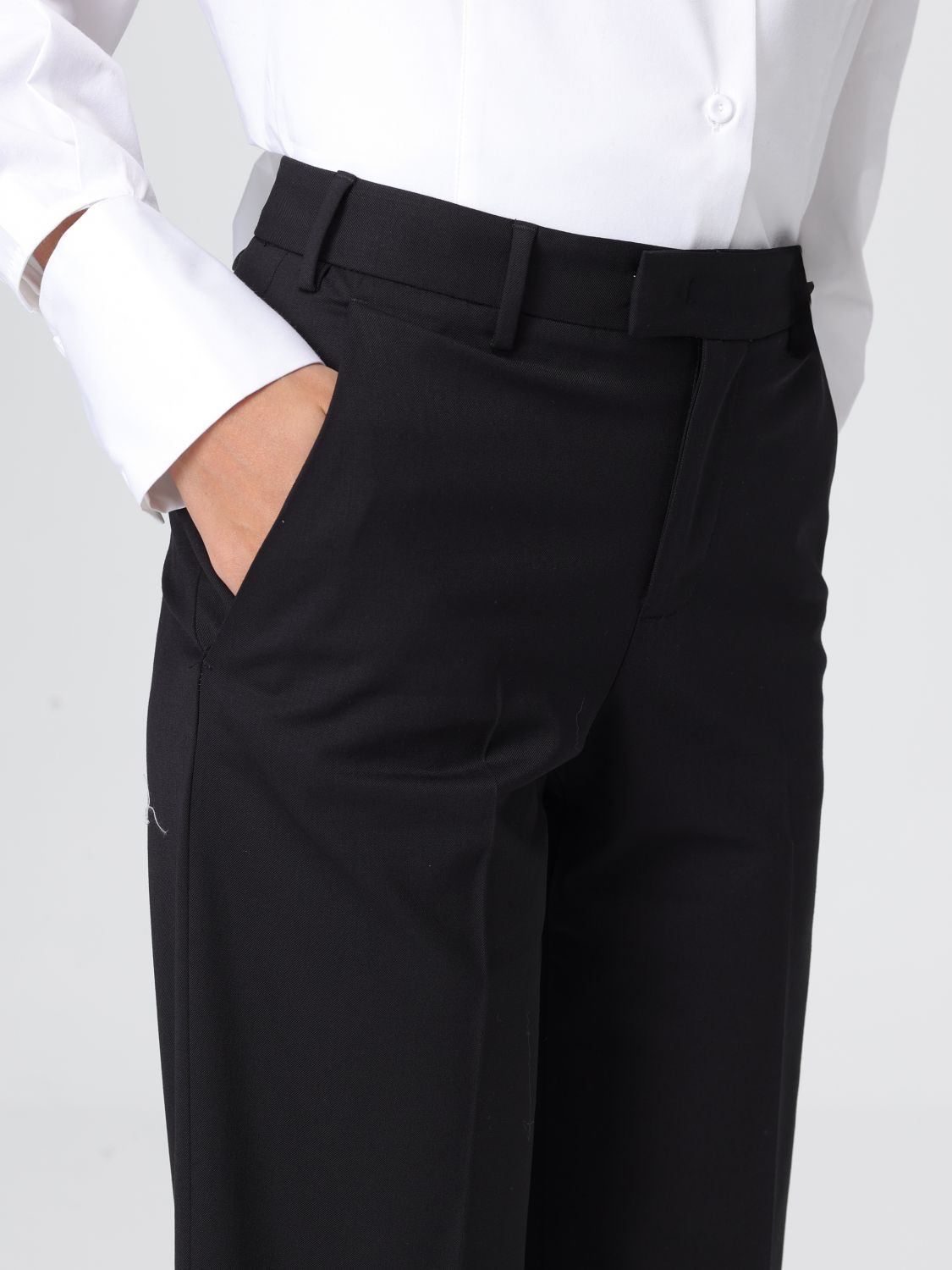 Pants Woman color Grey