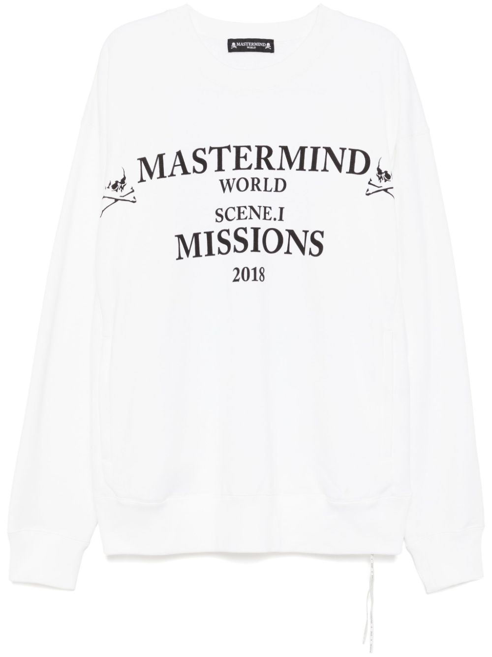Logo print sweatshirt - White