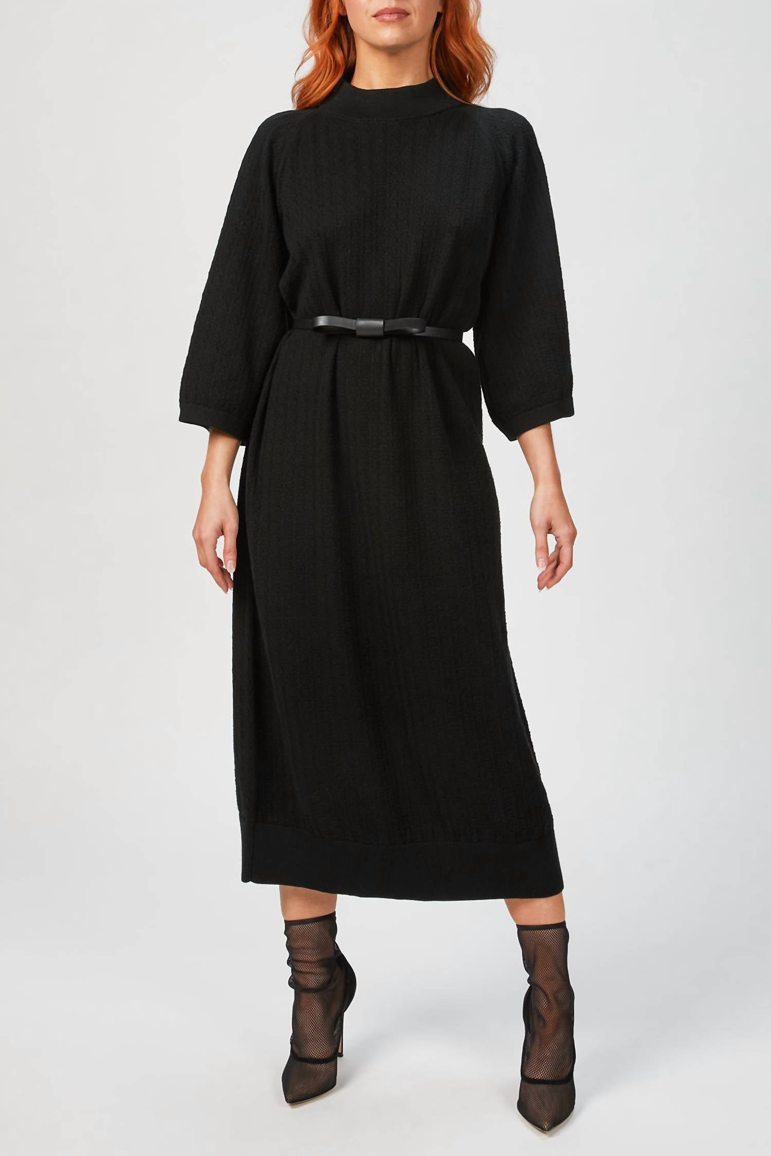 Lace Dress In Black