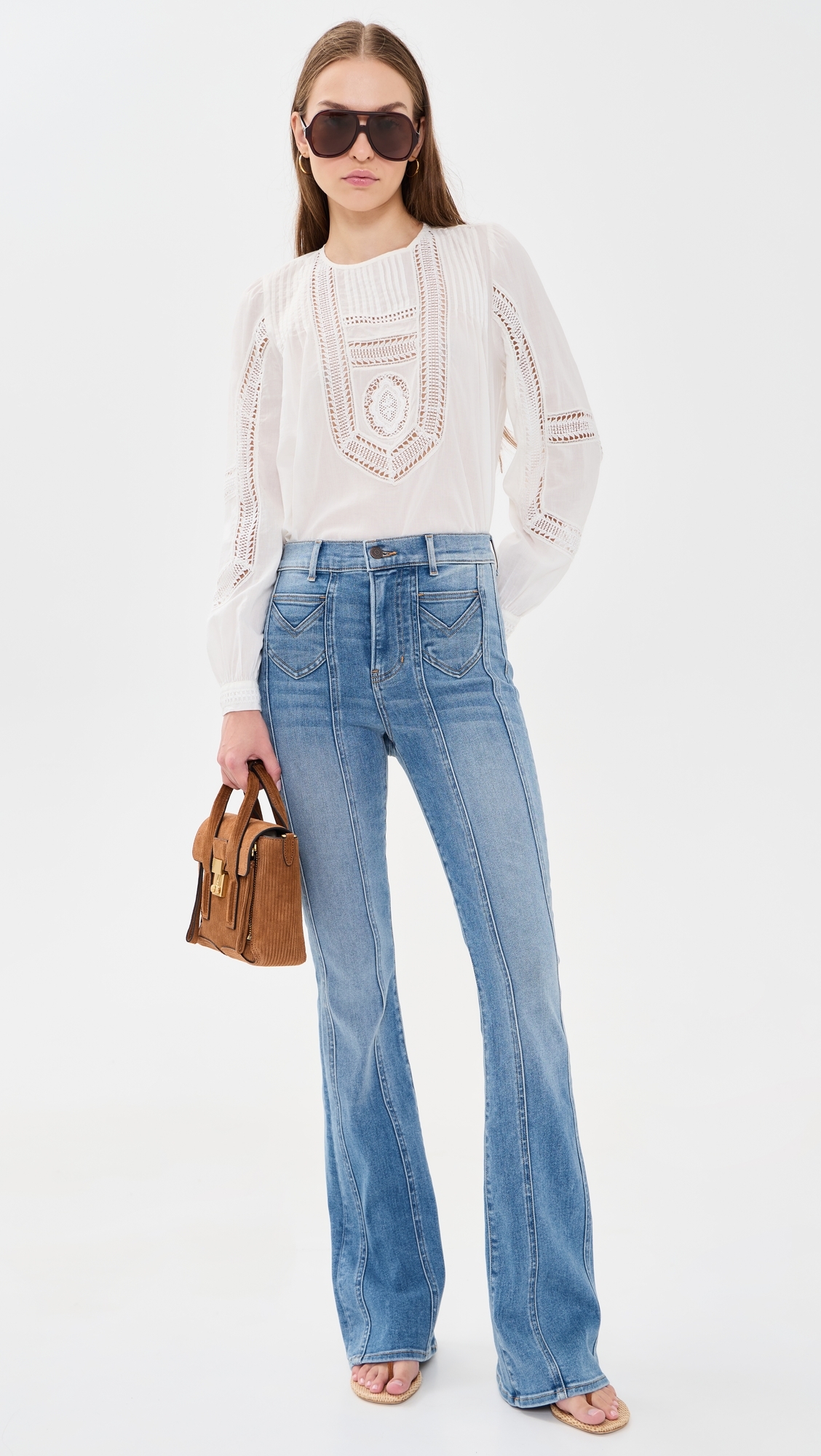Beverly High Rise Skinny Flare Jeans Sneak Peek