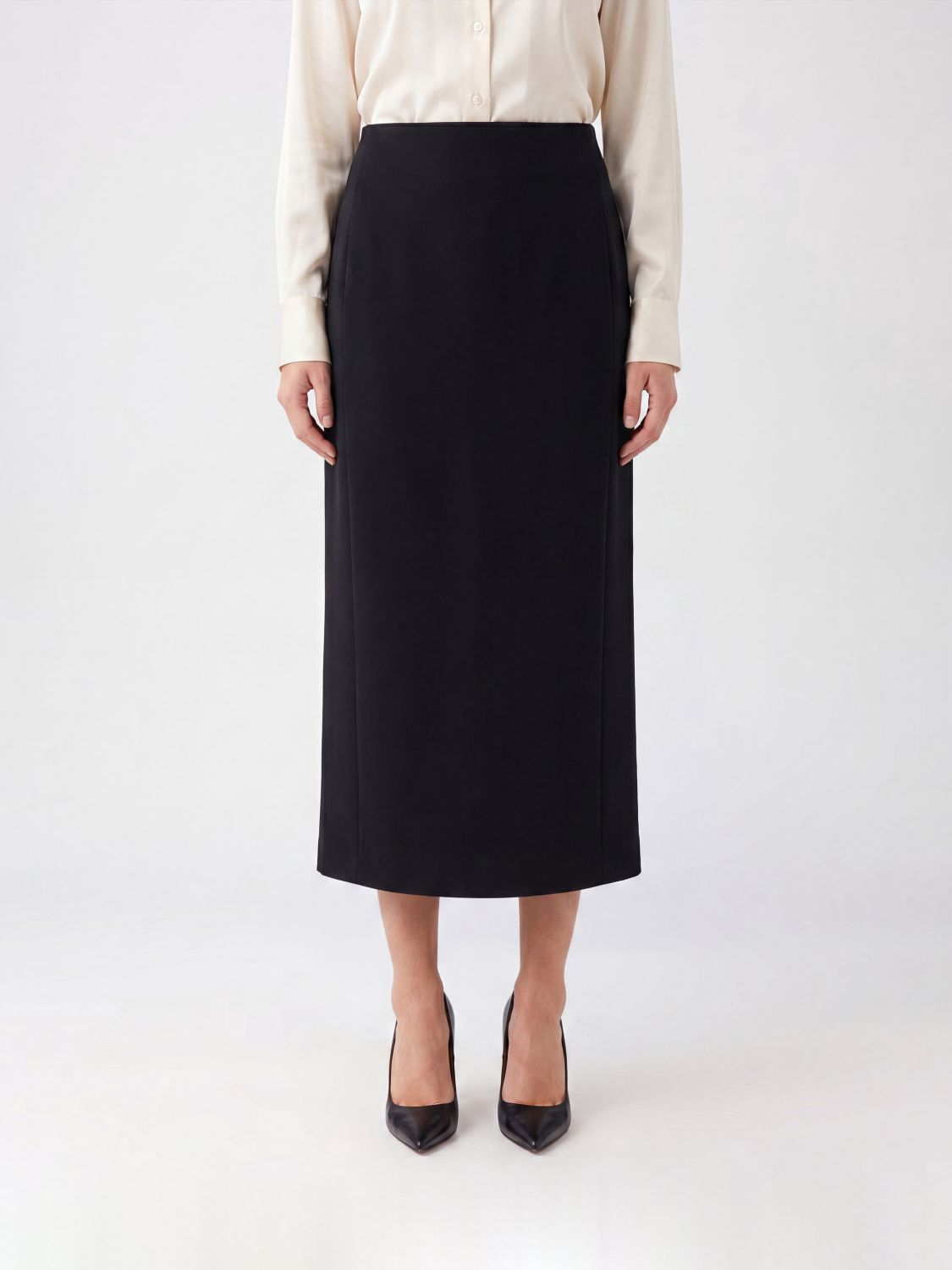 Skirt Woman color Black