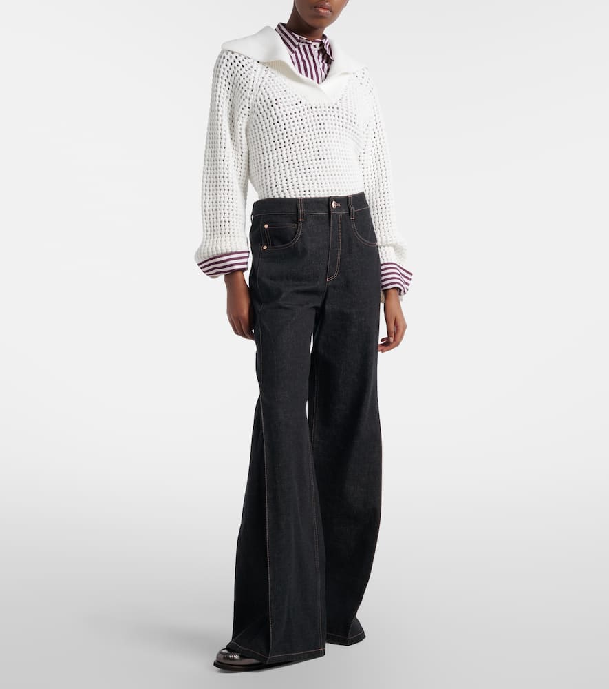 Wide-leg jeans