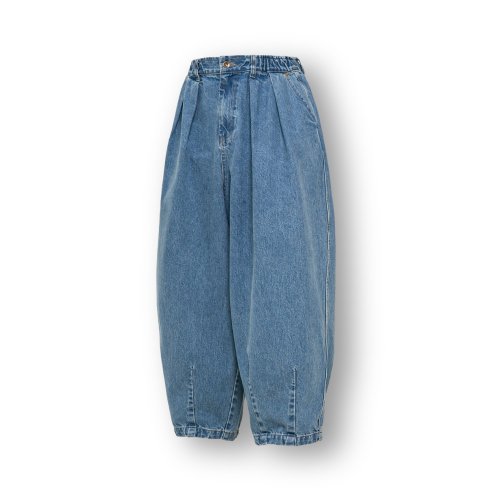 Stone Vintage Denim Balloon Pants