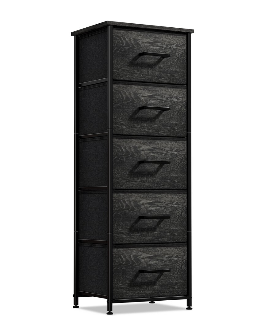 5-Drawer Tower Nightstand