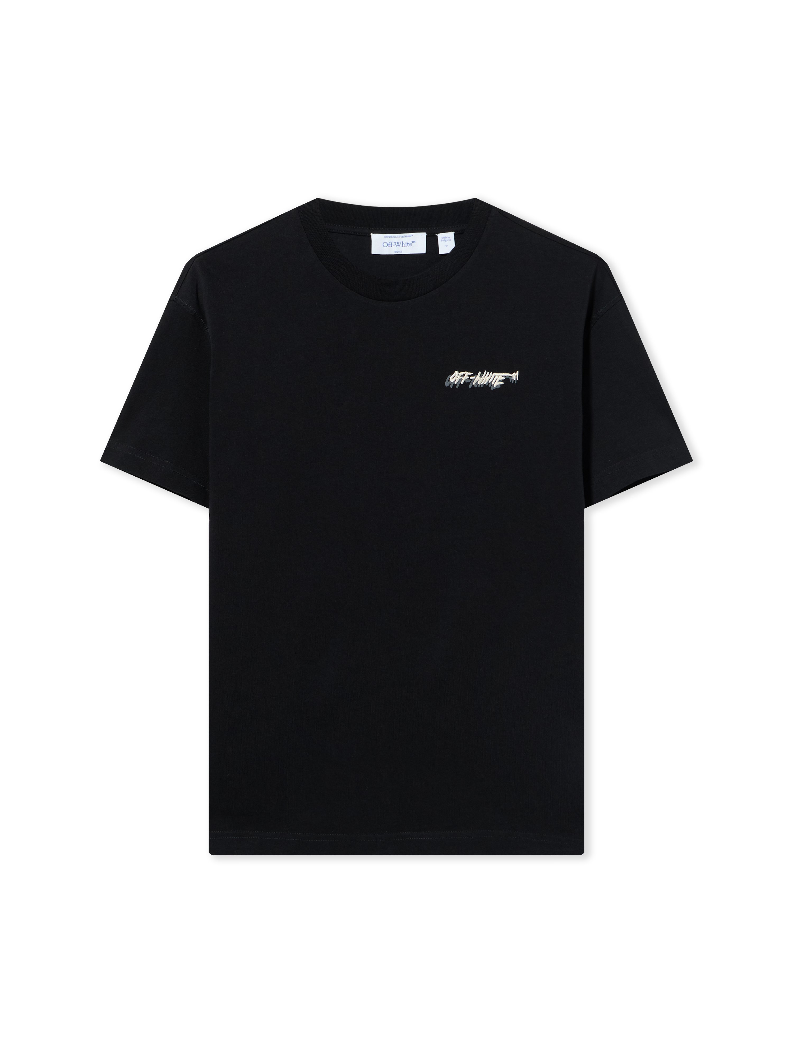 Off-white Shadow Reg Tee - Female T-shirts Black