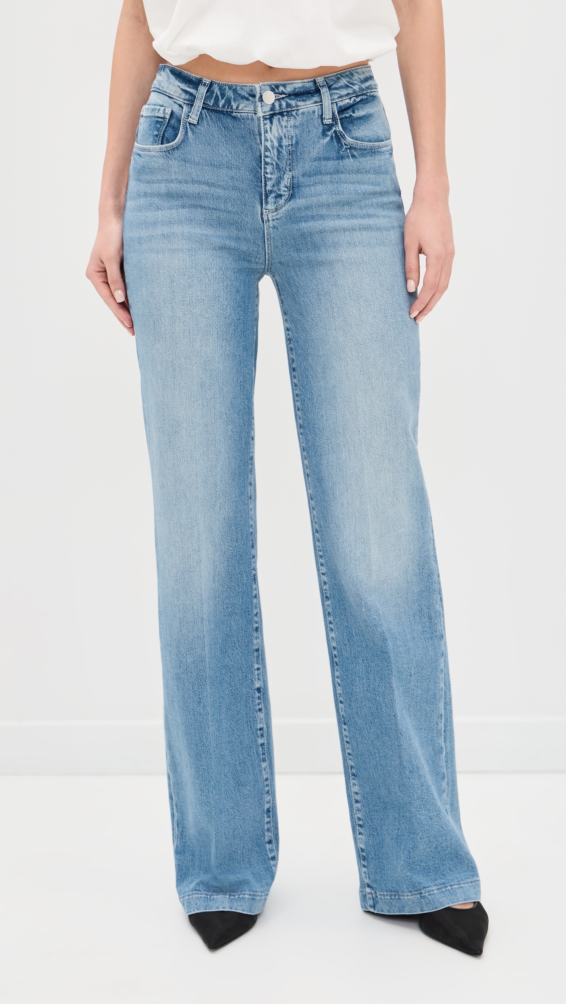Clayton Wide Leg Jeans Calabasas