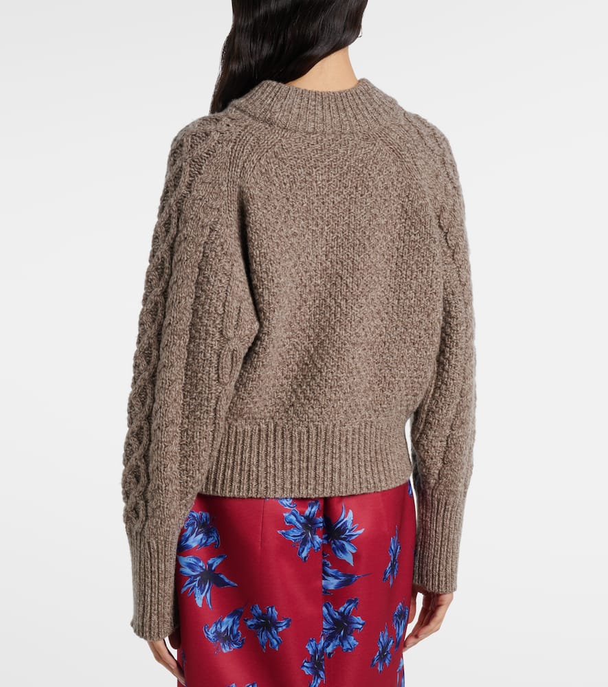 Emory cable-knit wool sweater