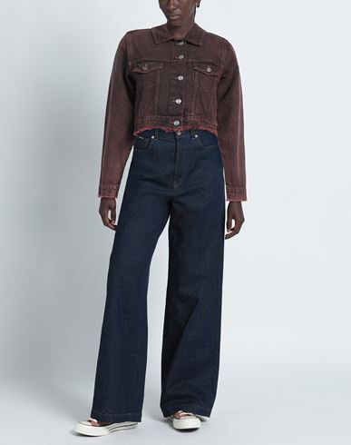 Woman Denim outerwear Rust
