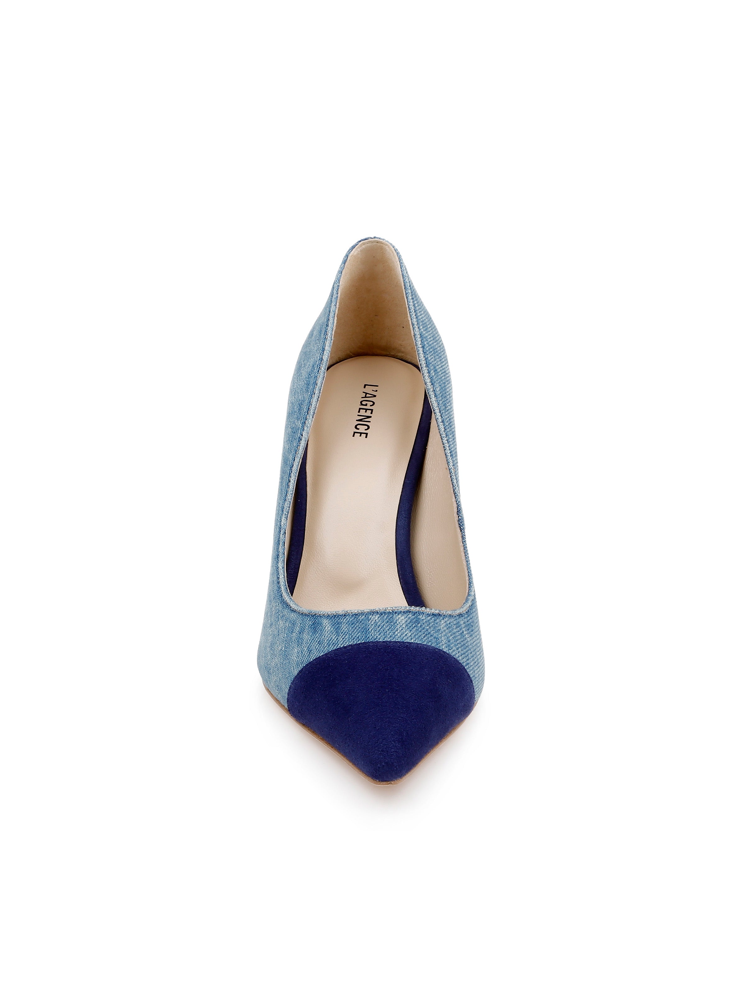 Kendelle Denim Pump In Light Denim