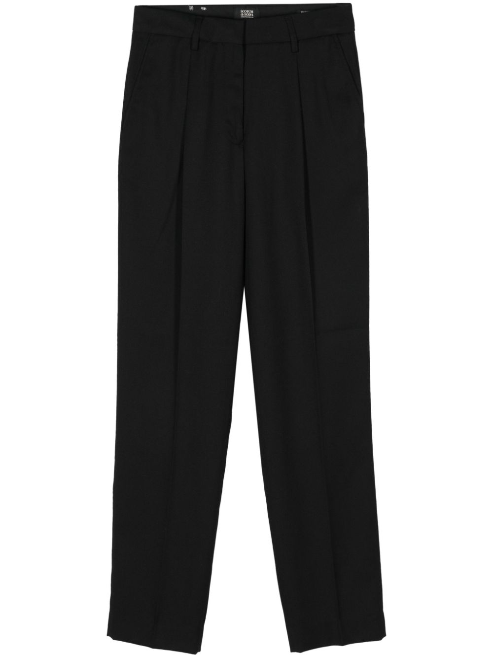 Pleated trousers - Black