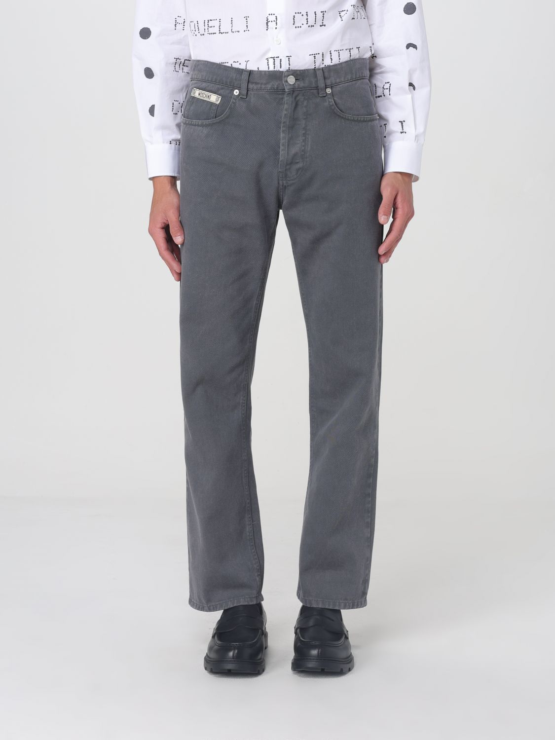 Pants MOSCHINO COUTURE Men color Black