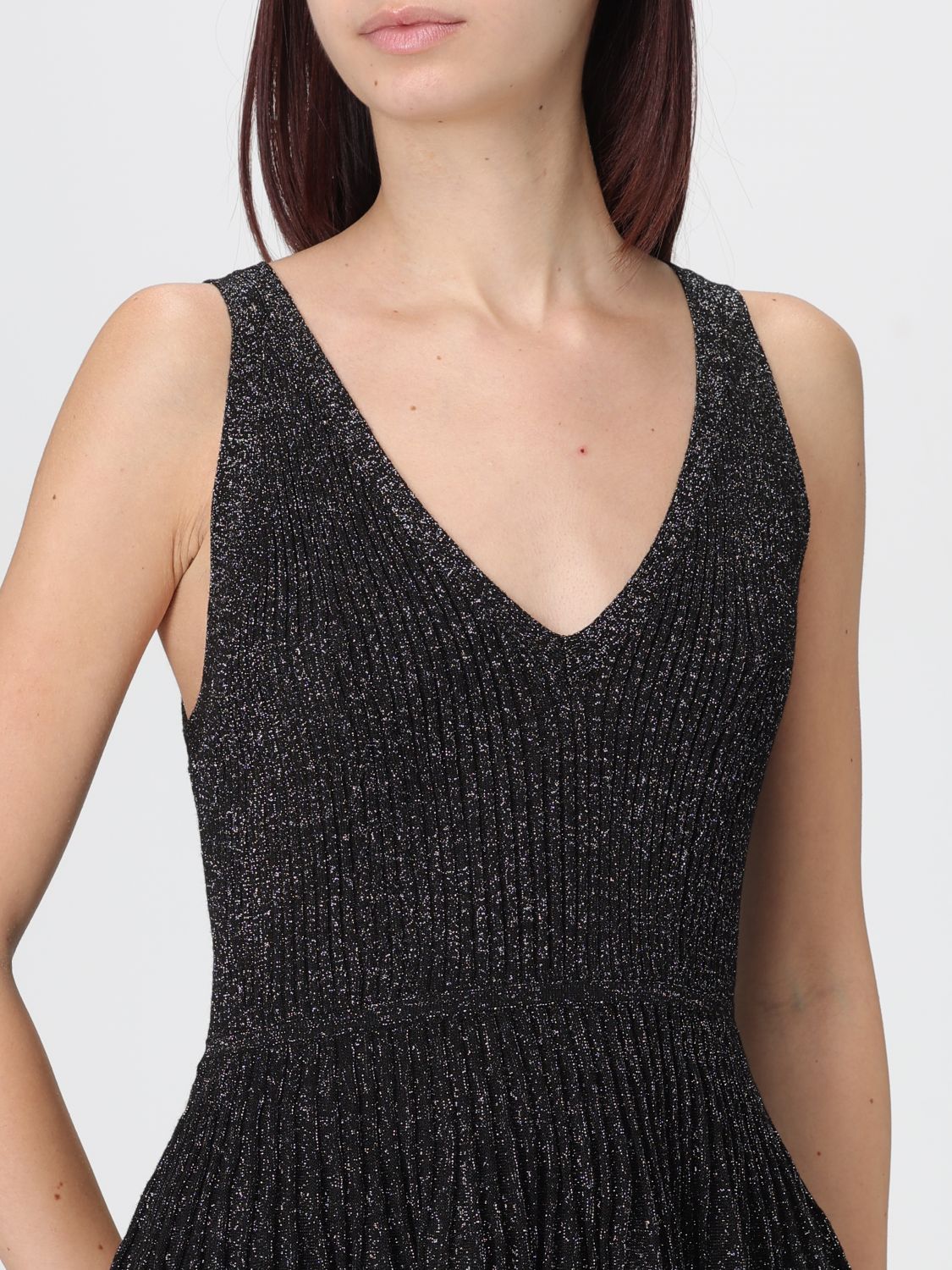 Top Woman color Black