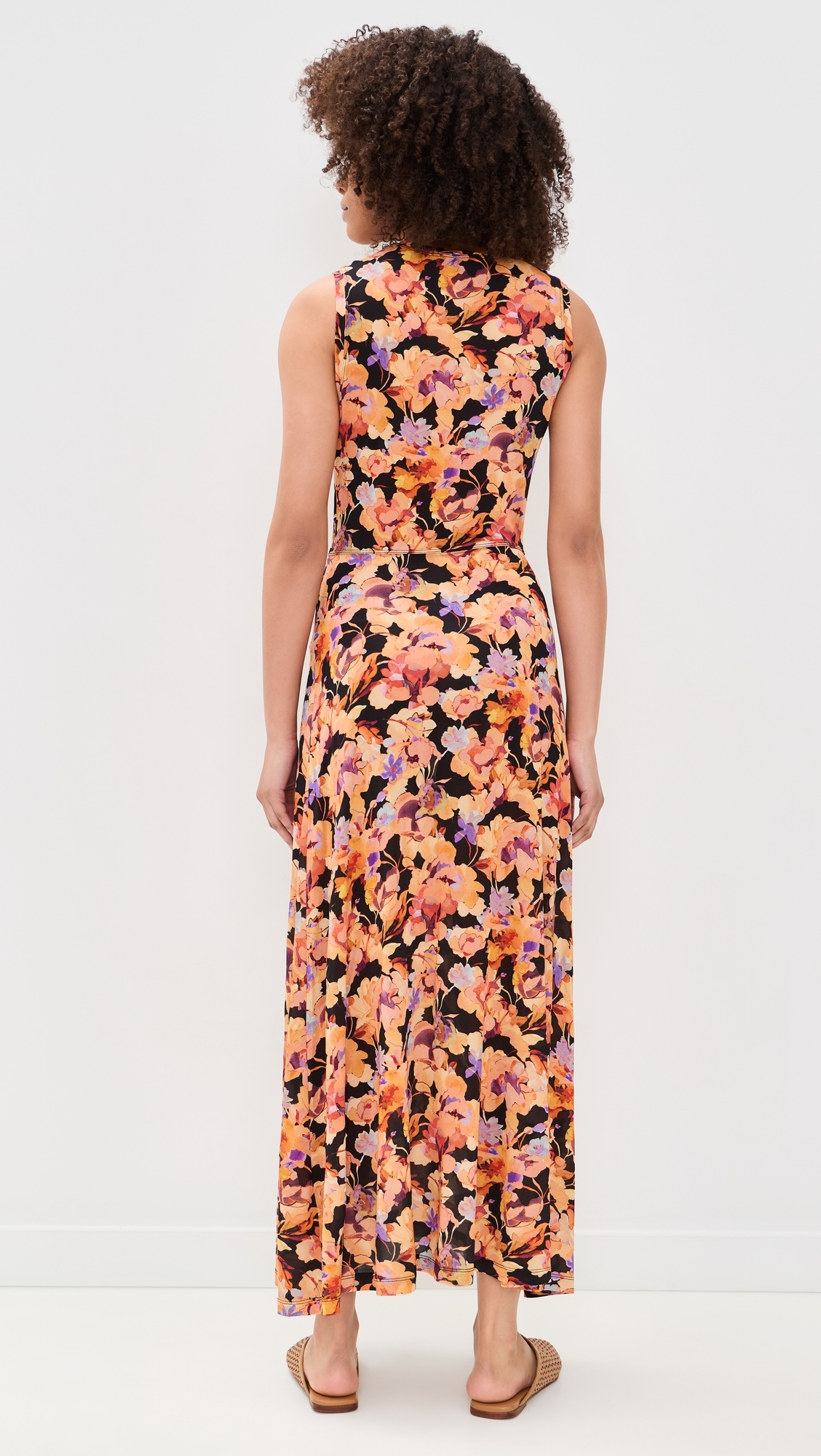 Lina Jersey Dress Night Bloom