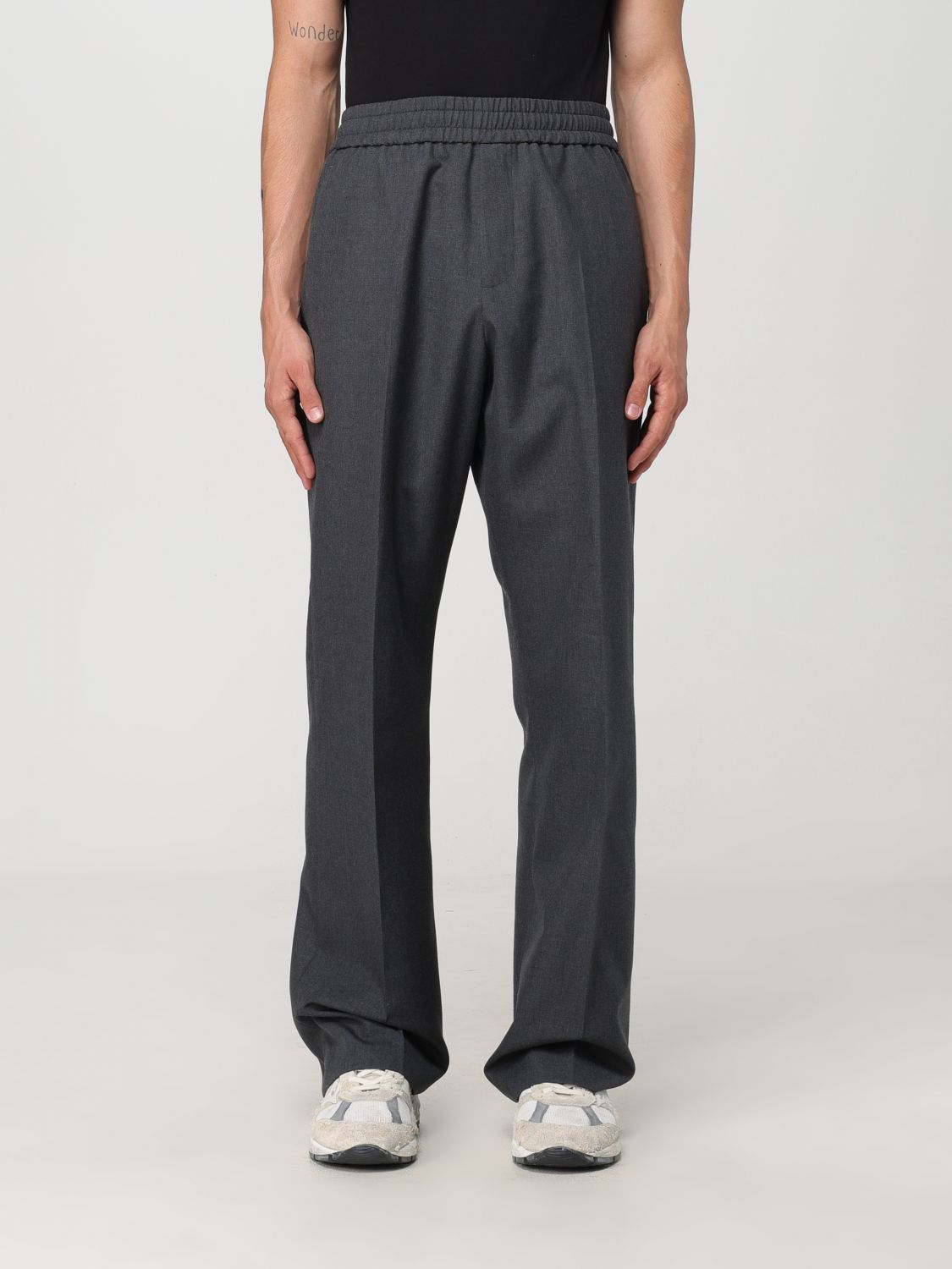 Pants Men color Charcoal