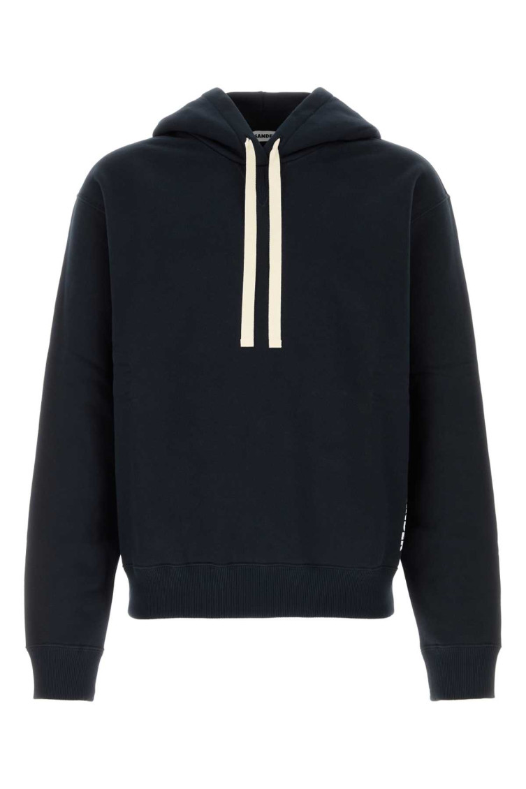 Jil Sander - hooded sweatshirt relaxed fit drawstring hood