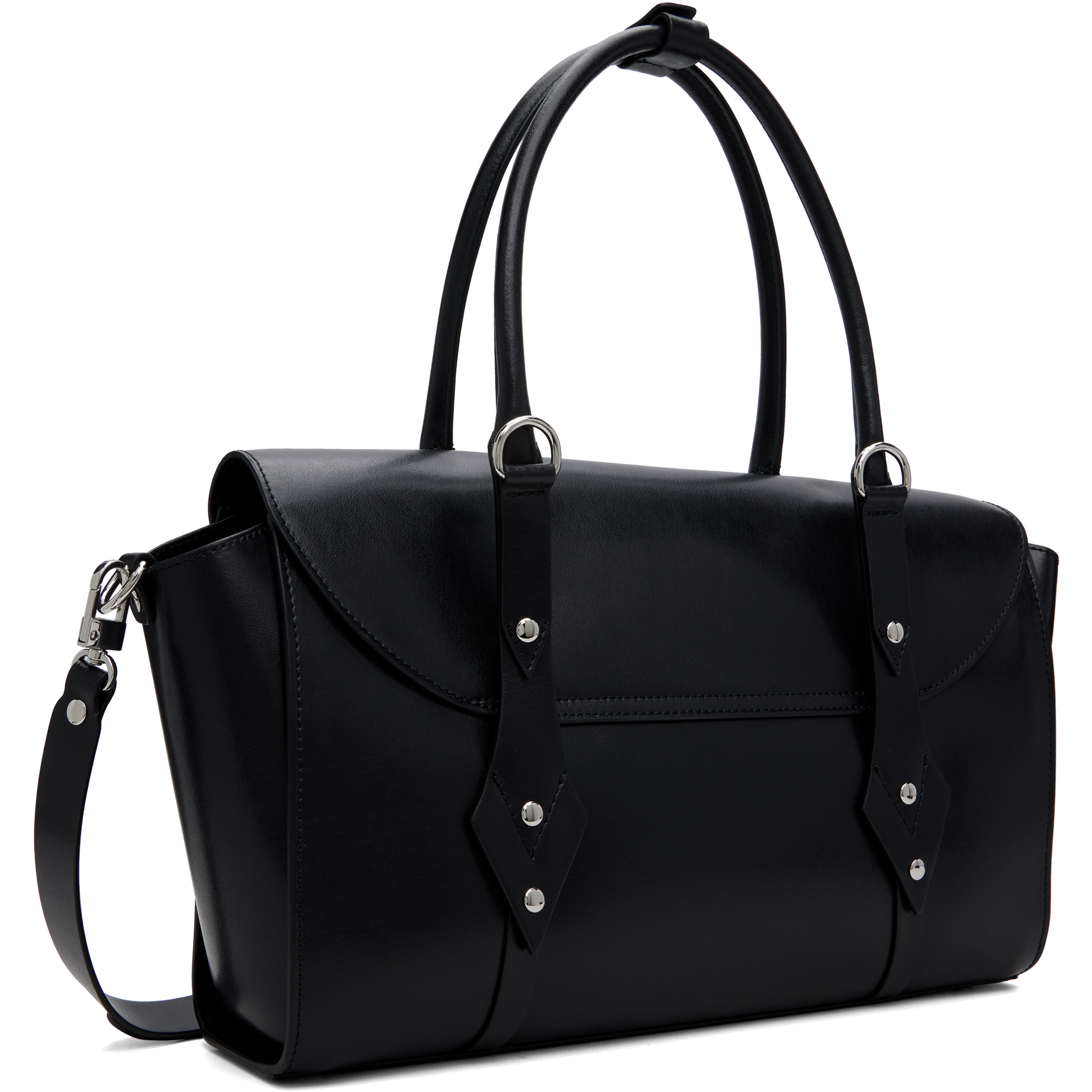 Blcak Bettina Medium Hand Bag