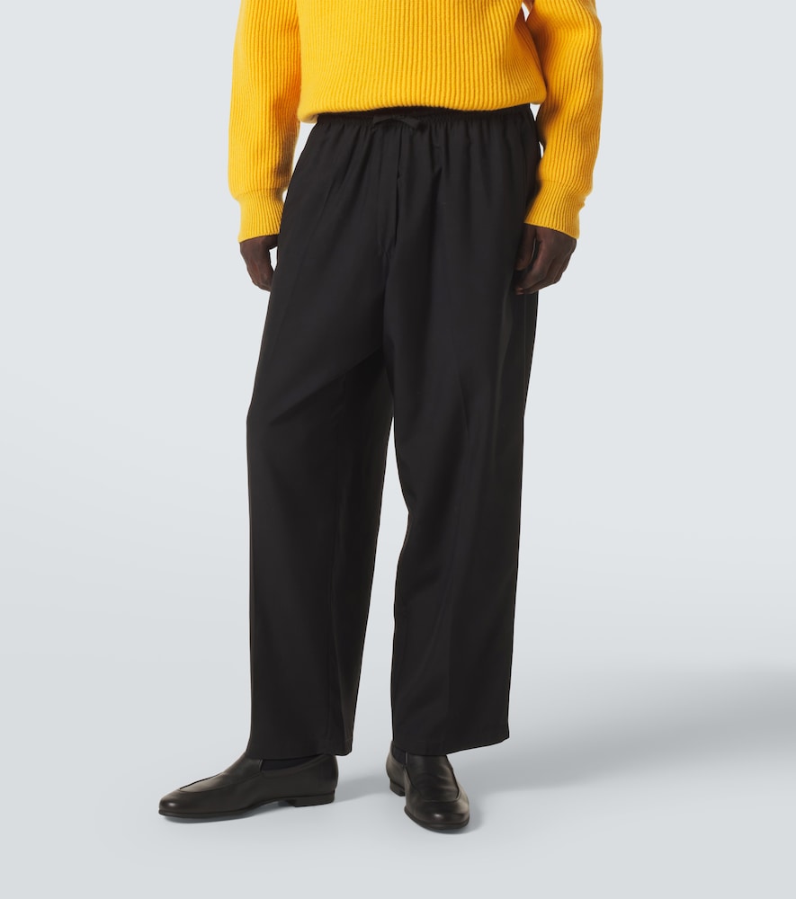Julian virgin wool straight pants
